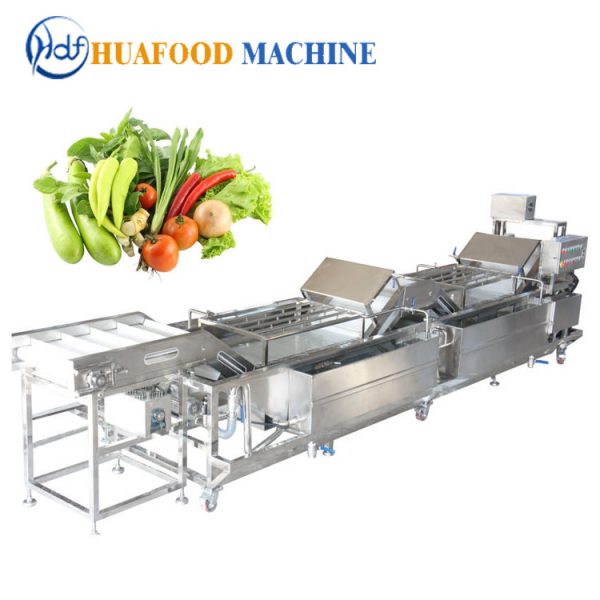 Non-damage vegetable washing machine - Huafood machine - Packing ...