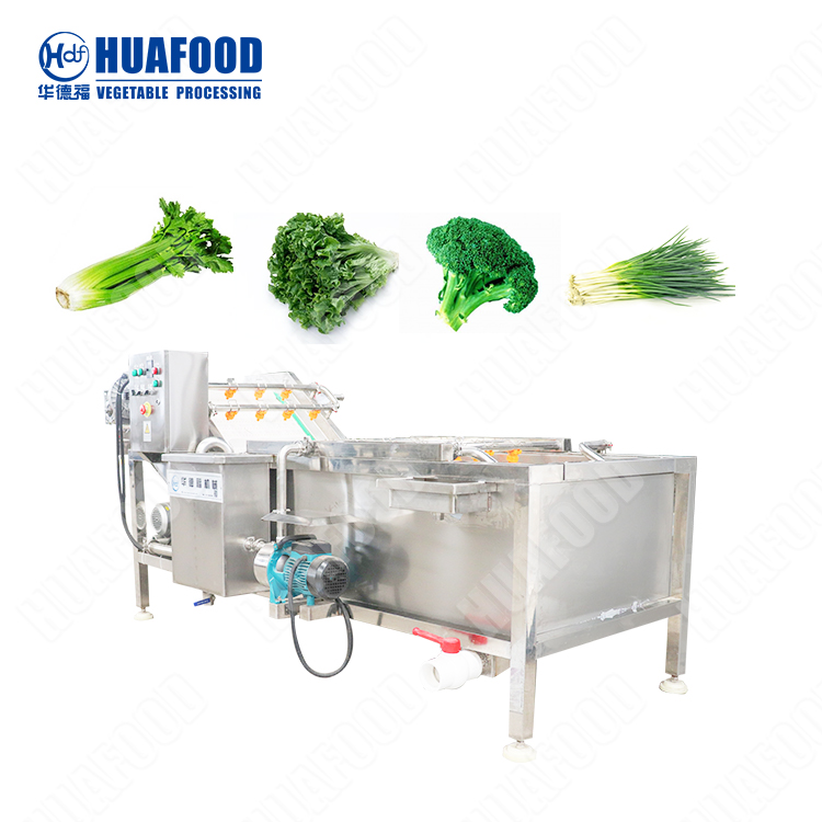 Industrial Bubble Fruit and Vegetable Washing and Drying Machine