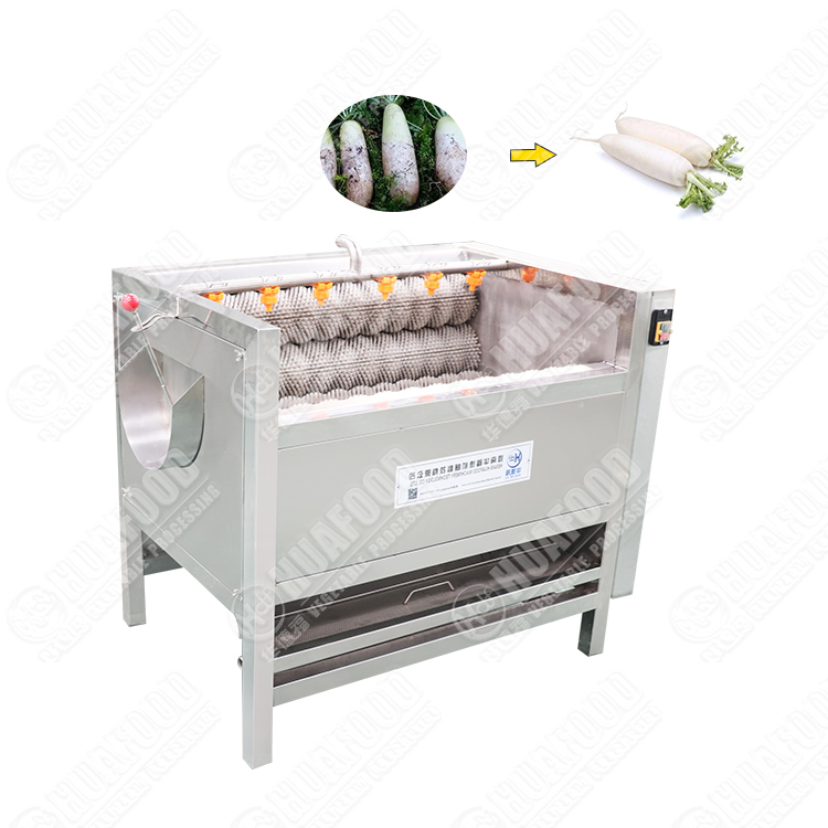 Automatic Small Garlic Peeling Machine Garlic Peeler Machine Price -  Huafood machine - Vegetable & Fruit Cleaning Machine，Potato Chips  Production Line