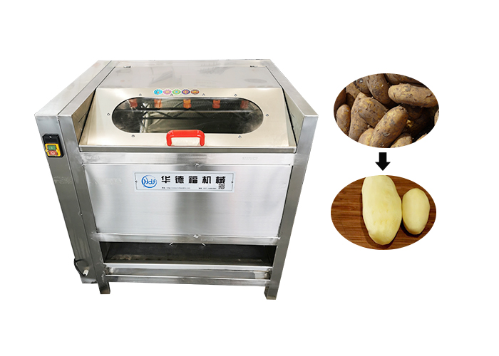 automatic dry garlic peeler machine price small garlic peeling machine -  Huafood machine - Vegetable & Fruit Cleaning Machine，Potato Chips  Production Line
