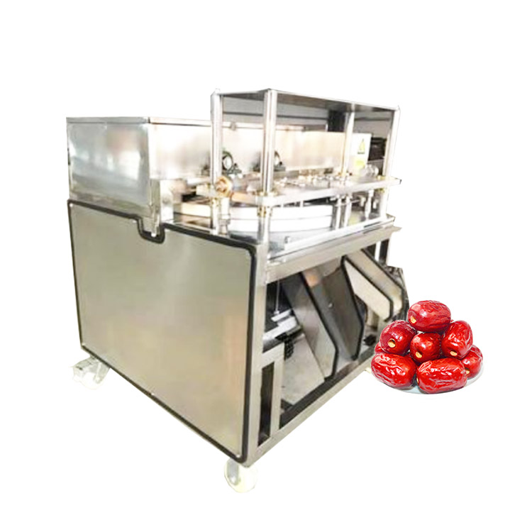 Stainless Steel Automatic Date Olive Pit Pitting Seed Removing Machine Huafood Machine Vegetable Fruit Cleaning Machine Potato Chips Production Line