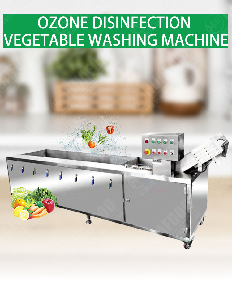 Automated Leafy Vegetable Fruit Lettuce Cabbage Bubble Washing Ozone Washer  Cleaning Machine - China Ozone Vegetable Washer, Ozone Fruit and Vegetable  Washing Machine