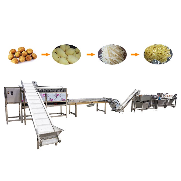 Garlic Processing Machines / Garlic Peeling Machine Production Line -  Huafood machine - Vegetable & Fruit Cleaning Machine，Potato Chips  Production Line