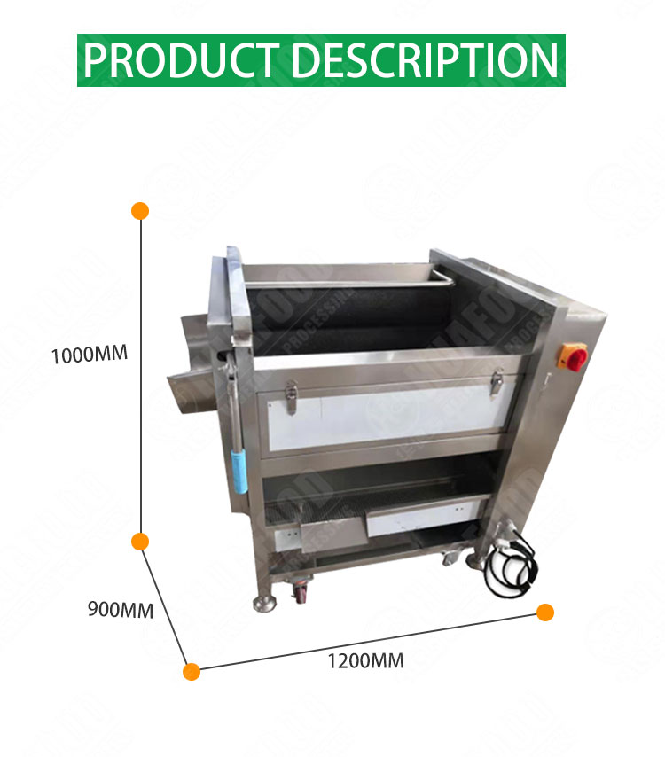 Automatic Small Garlic Peeling Machine Garlic Peeler Machine Price -  Huafood machine - Vegetable & Fruit Cleaning Machine，Potato Chips  Production Line